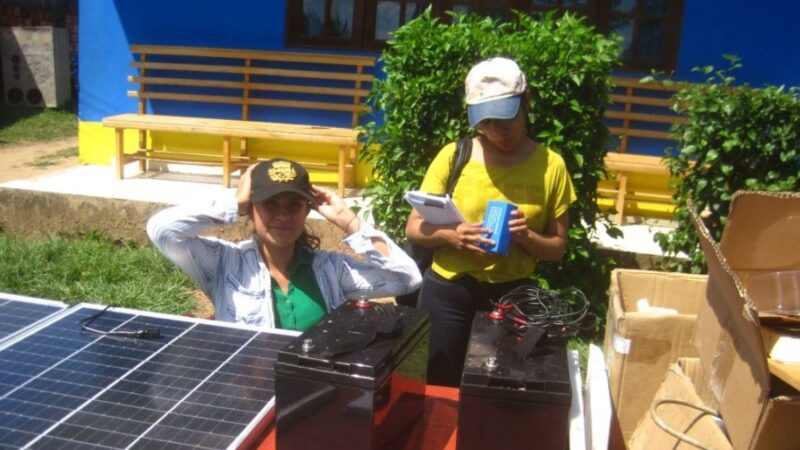 Solsticio – Capacitación técnica en sistemas fotovoltaicos – Infocal Pando – Bolivia